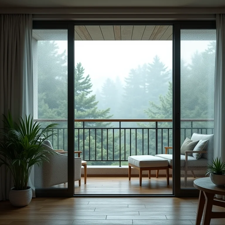 Varanda envidraçada com ventilação inadequada