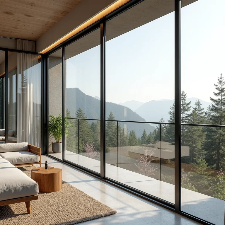 Varanda envidraçada sem personalização