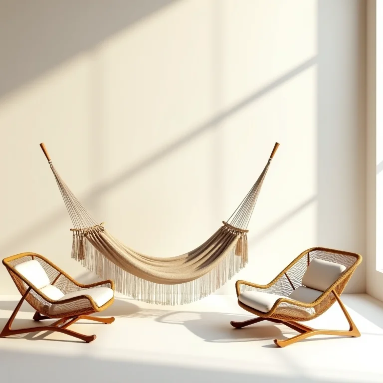 Variedade de modelos de redes de descanso em diferentes estilos.