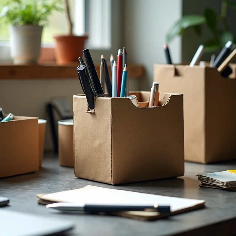 Acessórios DIY para escrivaninha de aço.