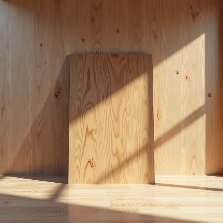 Amostras de materiais para painel de TV DIY: madeira e durabilidade