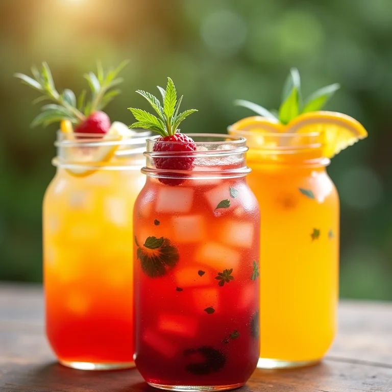 Bebidas refrescantes e econômicas para festa