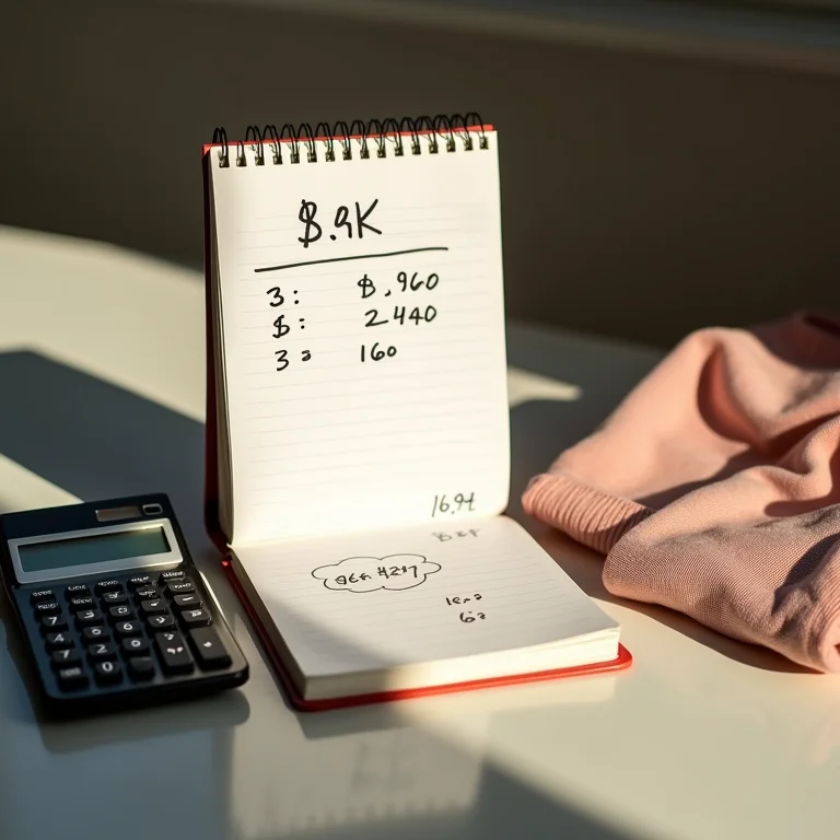 Cálculo de margem de lucro para venda de roupas