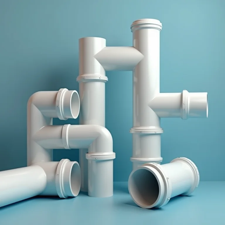 Cano PVC de diferentes tamanhos, simbolizando economia