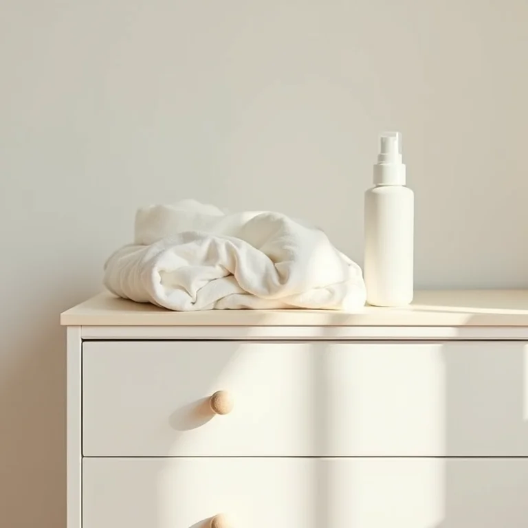 Cômoda de bebê organizada com dicas extras