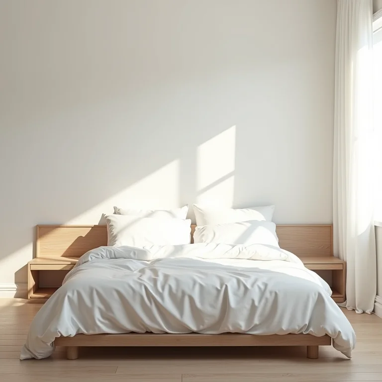 Comparativo: cama desarrumada vs. cama arrumada