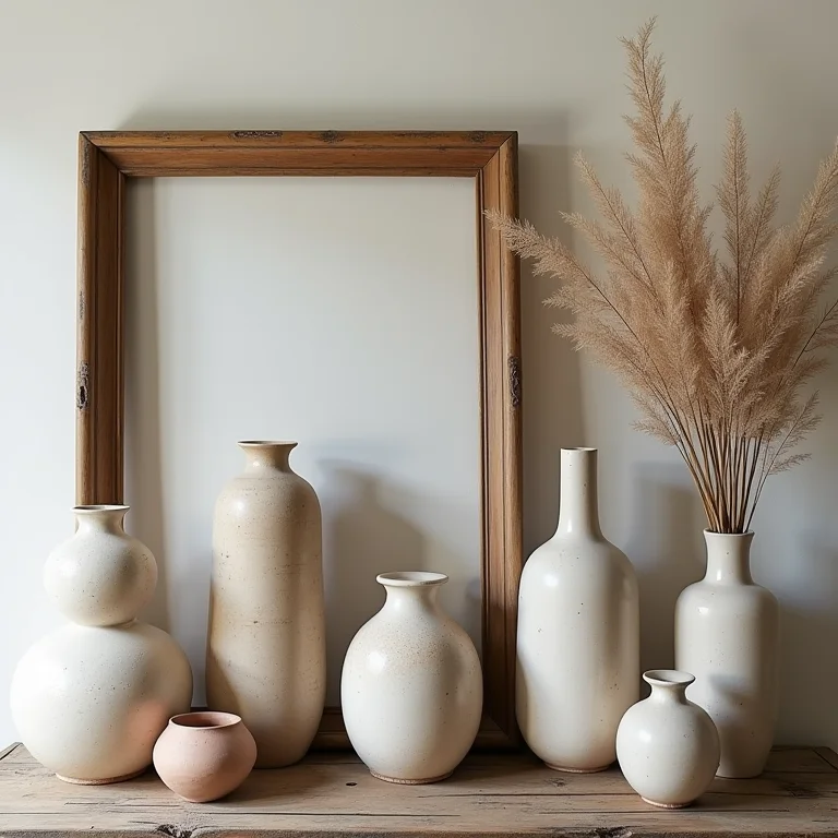 Composição de objetos garimpados