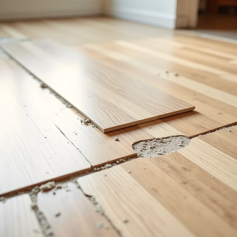 Contrapiso irregular pode comprometer o piso vinílico