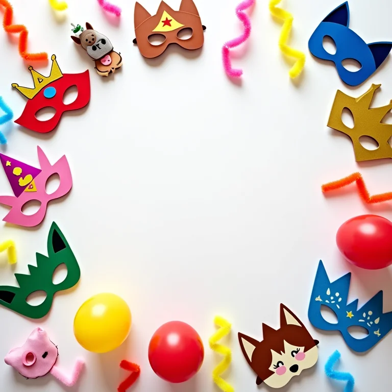 Decorações temáticas para festa infantil.