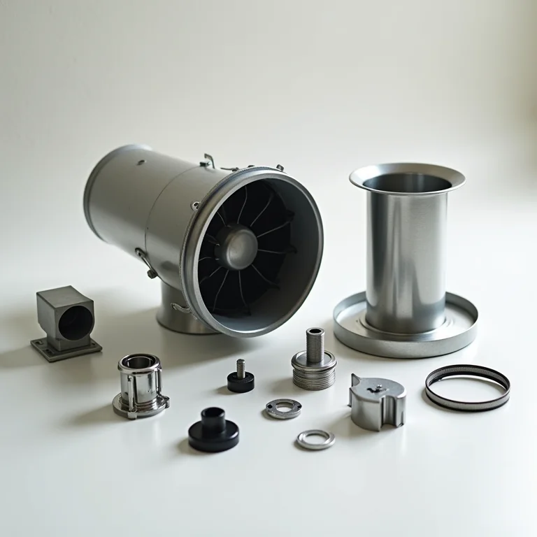 Desmontagem segura do exaustor para limpeza