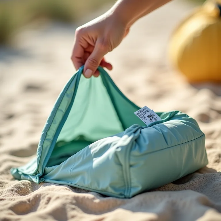 Dicas de uso e conservação da barraca de praia para bebê
