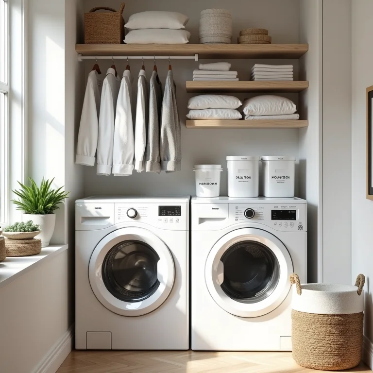 Dicas extras para um cesto de roupa perfeito e uma lavanderia organizada