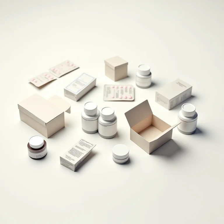 Diversas bulas de remédio abertas e organizadas