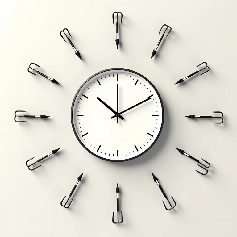 Diversos relógios analógicos de parede