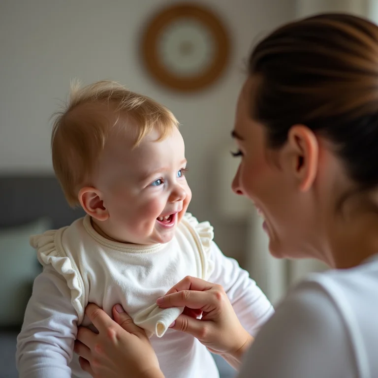 Economia de tempo com babadores impermeáveis