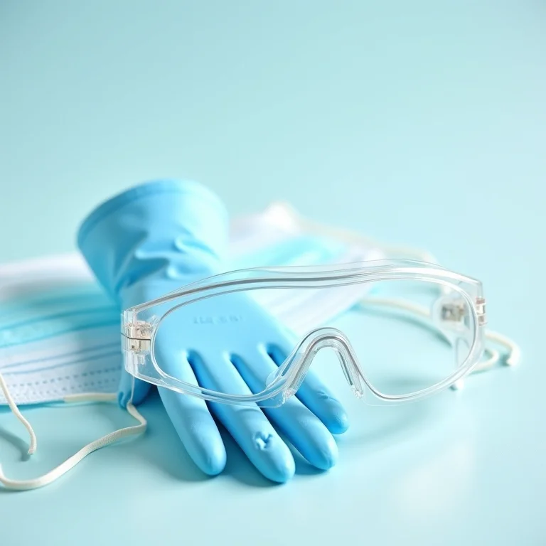 Equipamentos de proteção para limpeza