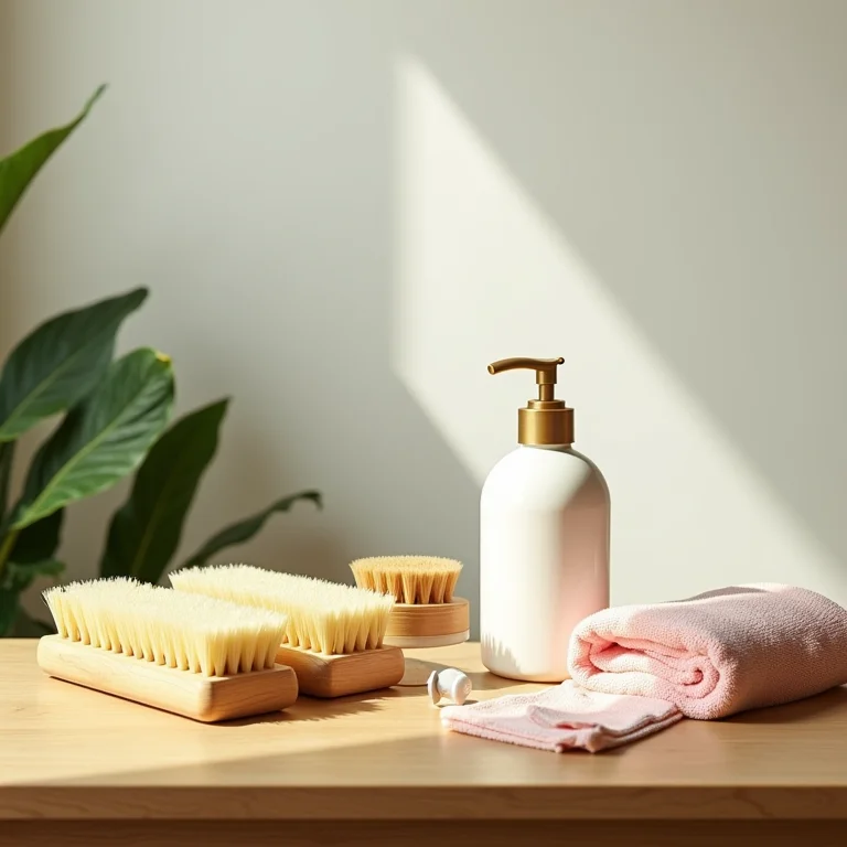 Ferramentas de limpeza.