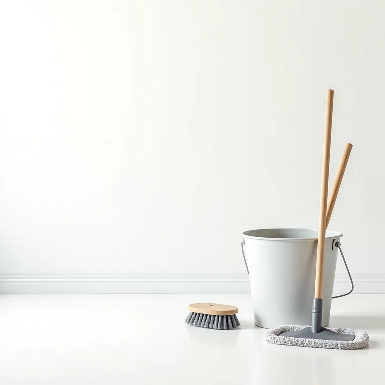 Ferramentas essenciais para limpar piso emborrachado