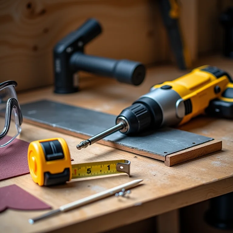 Ferramentas necessárias para construir um balanço DIY