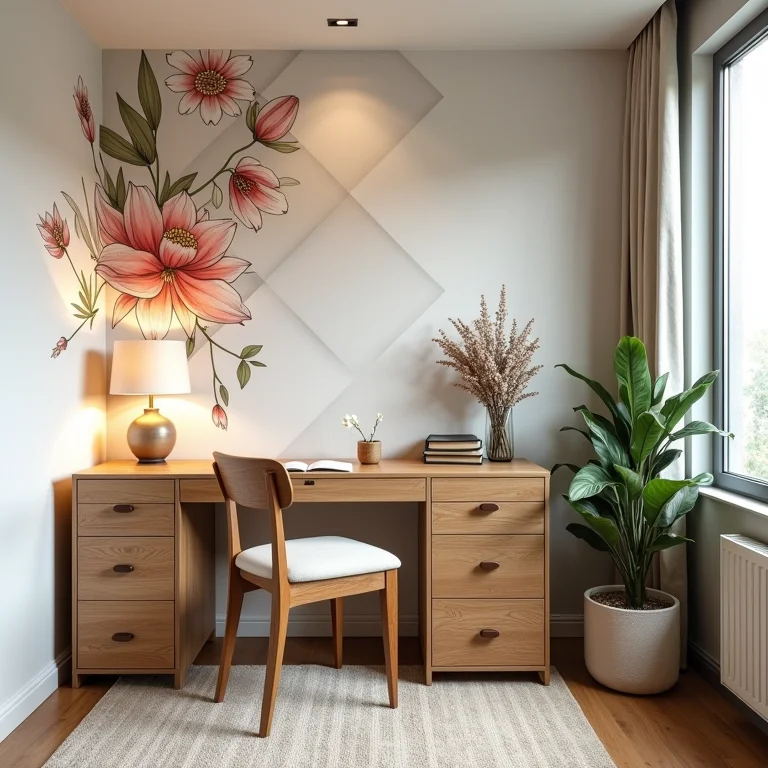 Ideias criativas com papel de parede barato