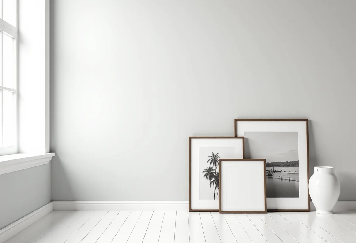 Ideias criativas para decorar com molduras de quadros