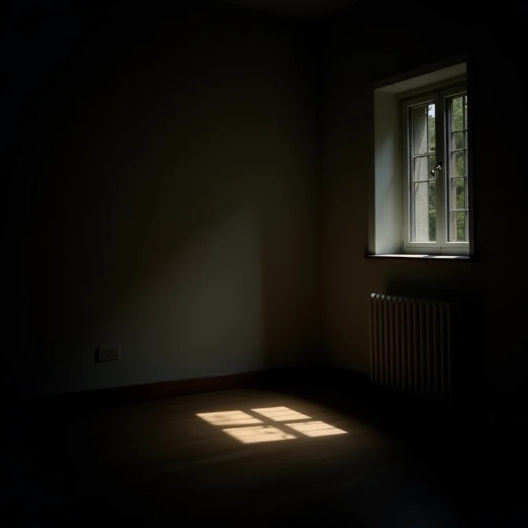 Iluminação inadequada em fotografia de interiores.