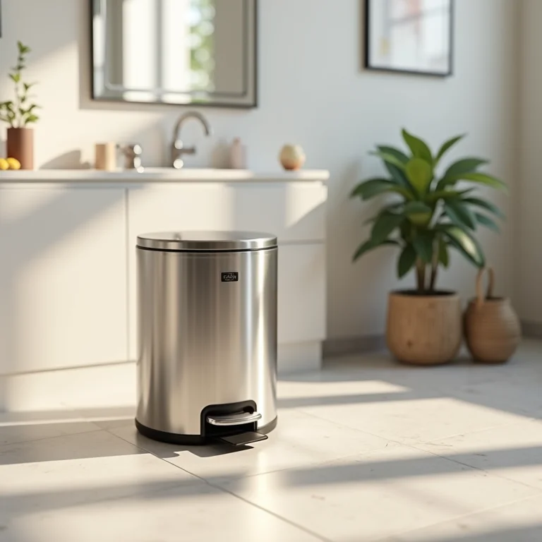 Lixeira de inox em diferentes ambientes