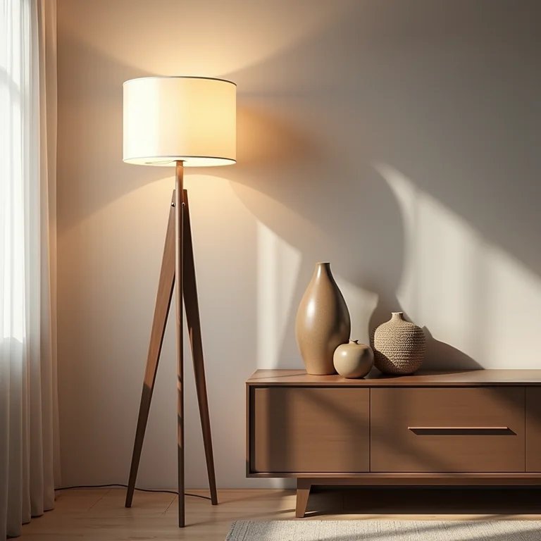 Luminárias de destaque para rack de TV