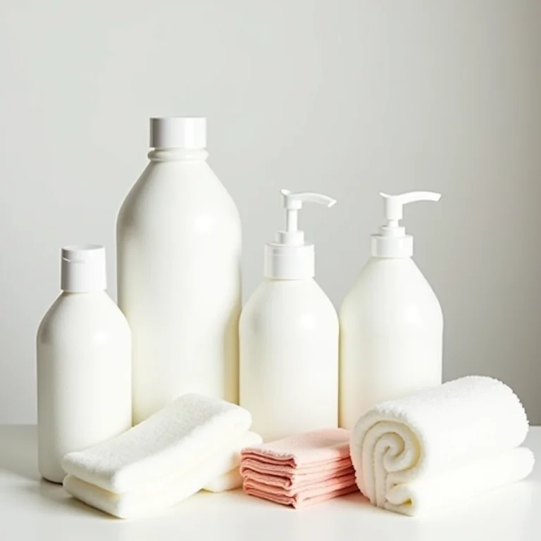 Materiais opcionais para limpeza de isopor