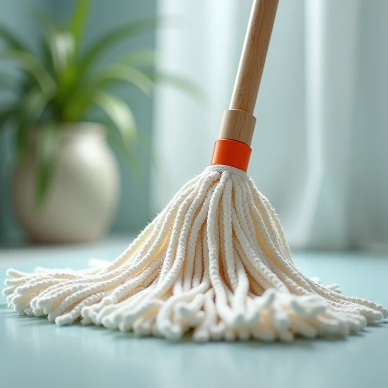 Mop limpo, sinônimo de casa saudável