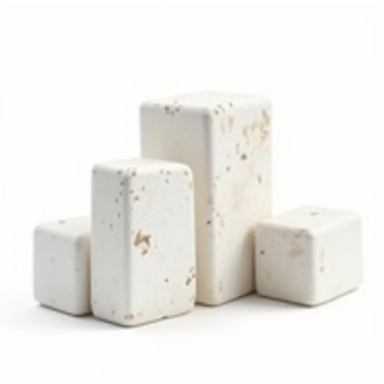 Níveis de sujeira em isopor