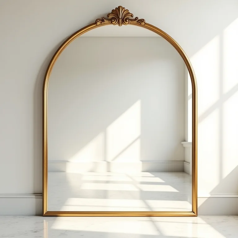 O poder dos espelhos com moldura na decoração