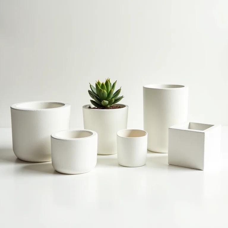 Objetos feitos com isopor reutilizado