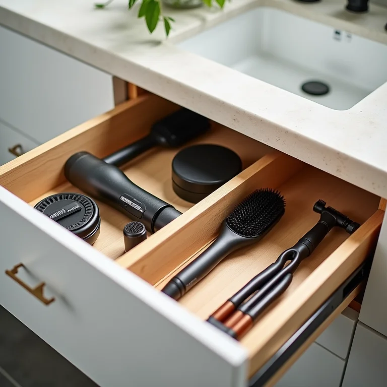 Organizadores de gaveta para acessórios de cabelo