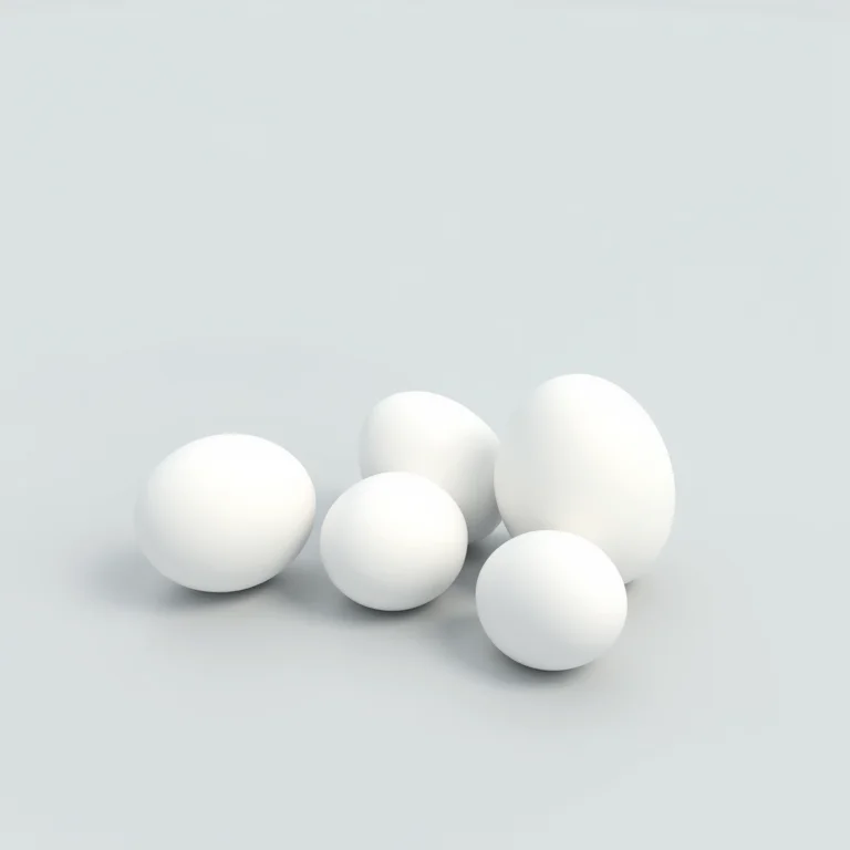 Ovos de isopor para decoração de Páscoa