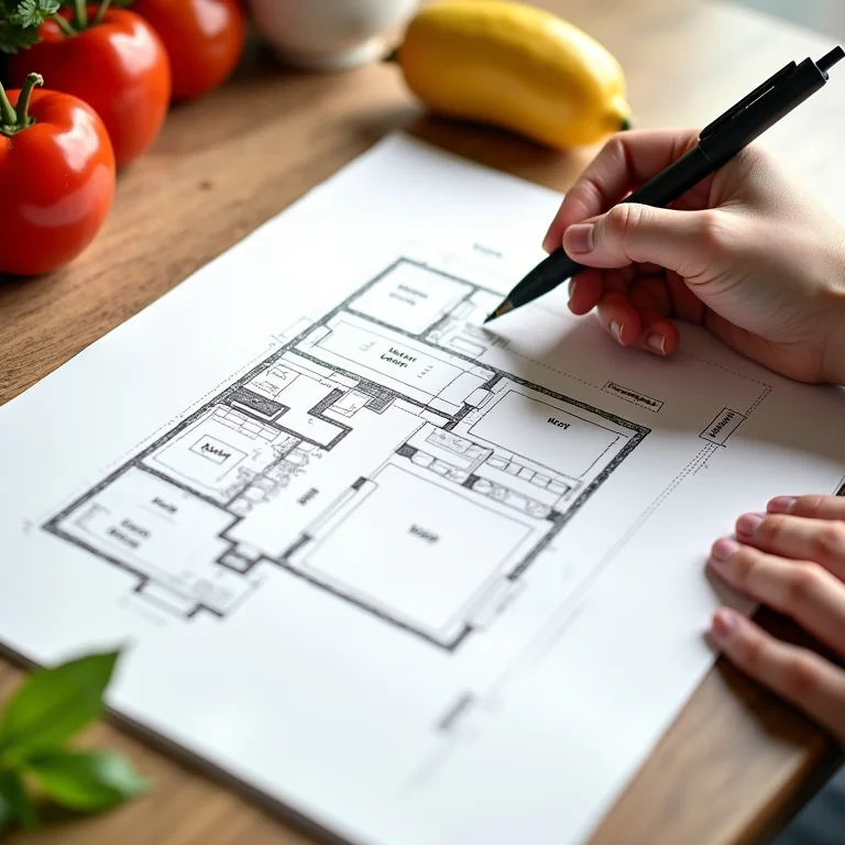 Planejamento do layout de uma despensa