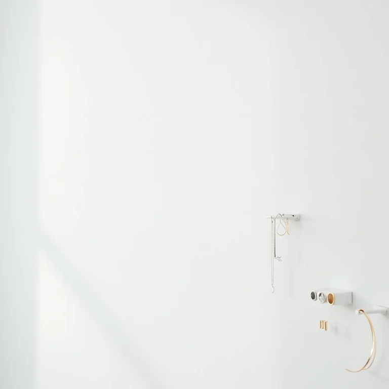 Porta joias de parede minimalista