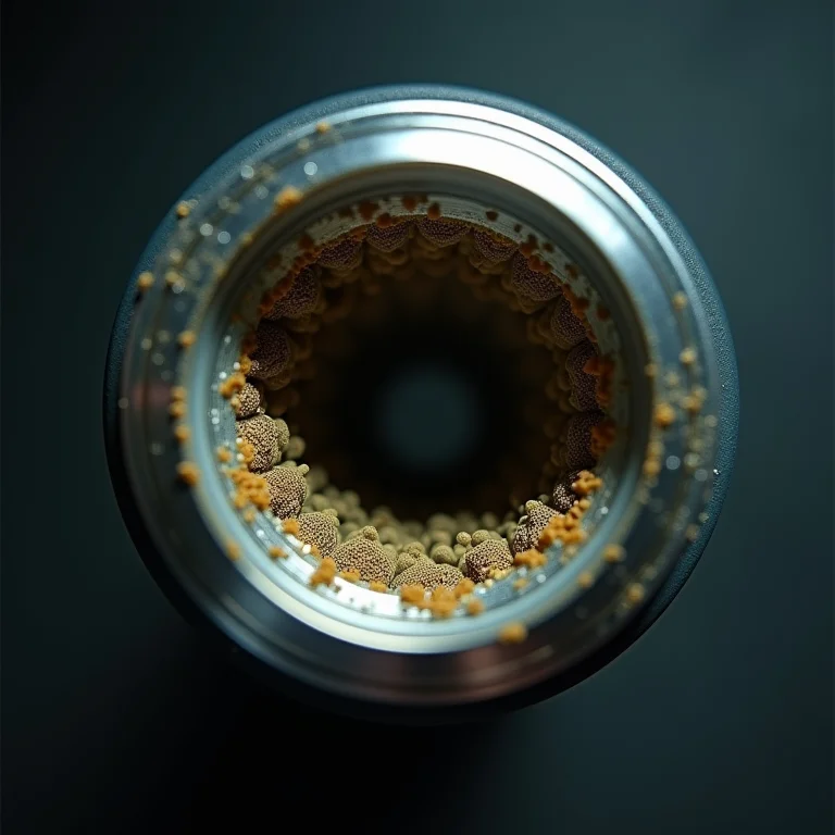 Proliferação de bactérias e fungos em garrafa térmica