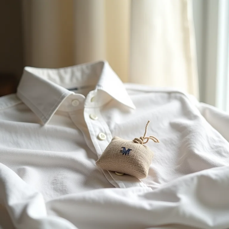 Proteção de roupas e tecidos com sachês perfumados.