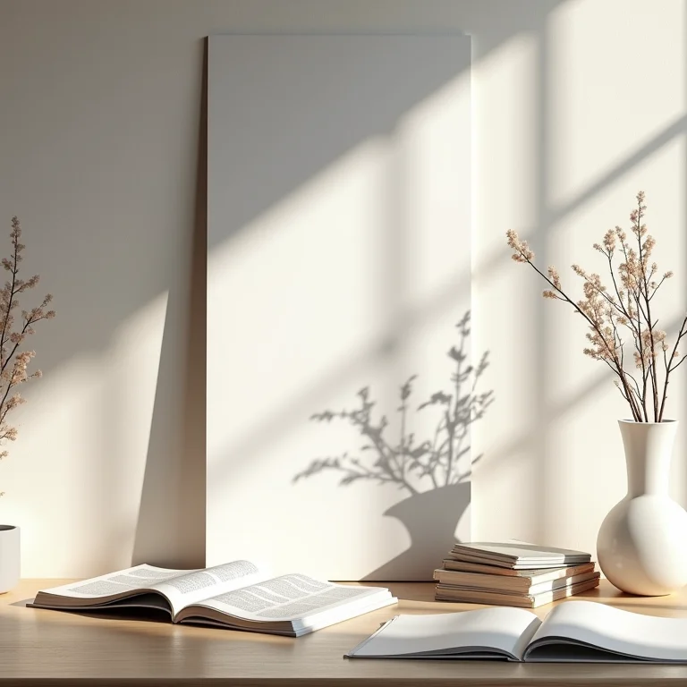 Revistas e jornais integrados à decoração da casa