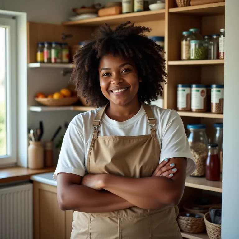 Rotina de organização da despensa