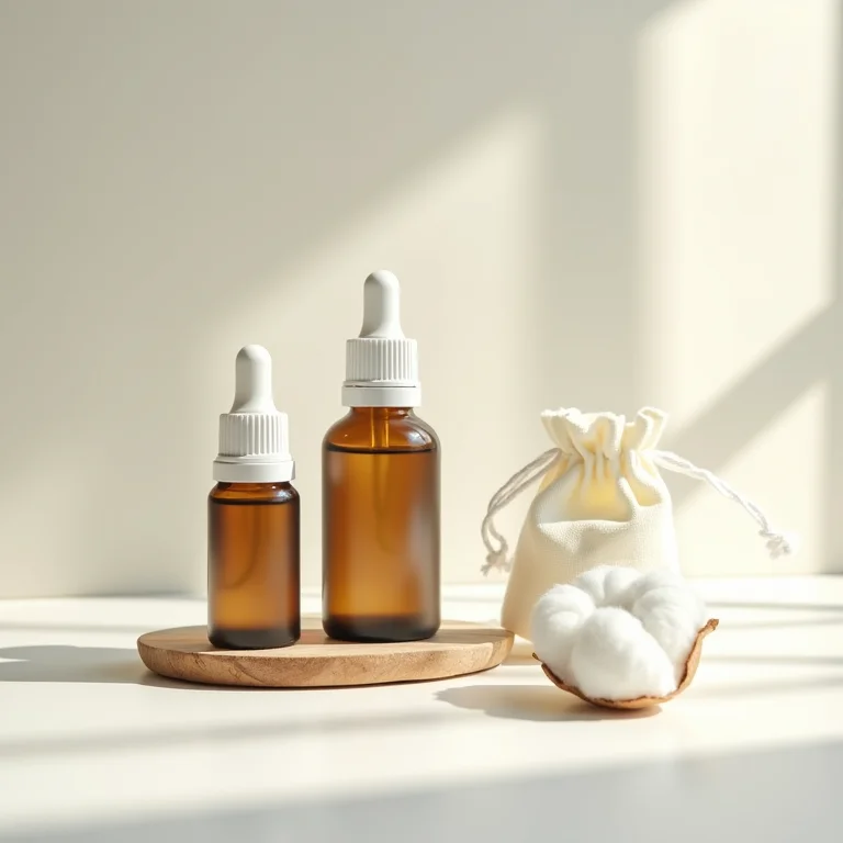 Sachês com óleos essenciais para um perfume intenso.