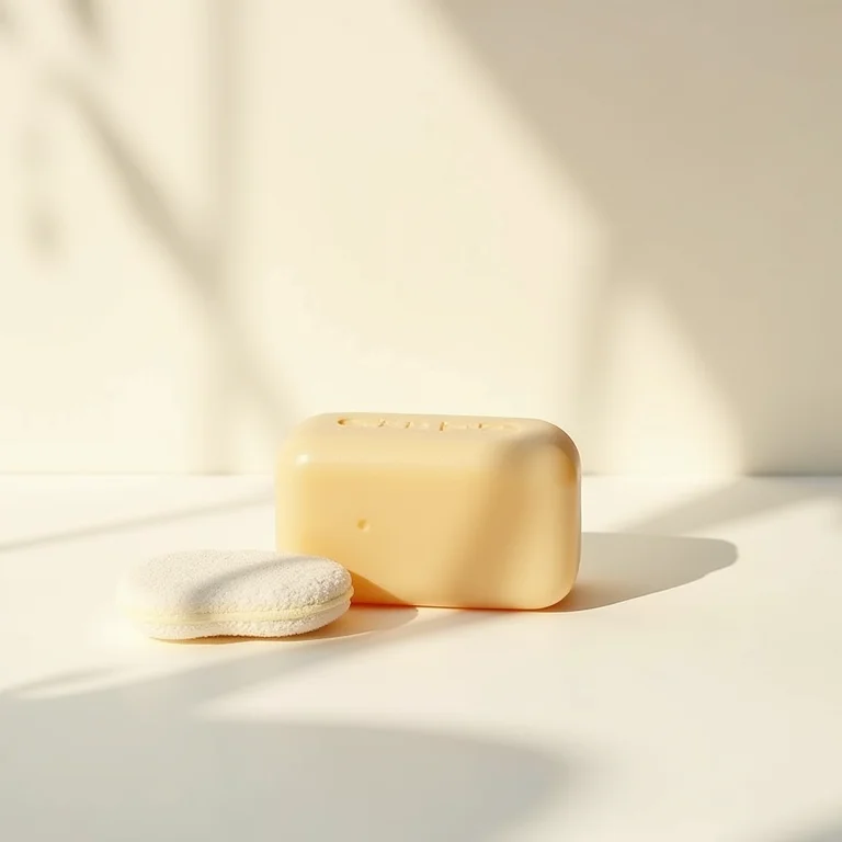 Shampoo sólido e acessórios