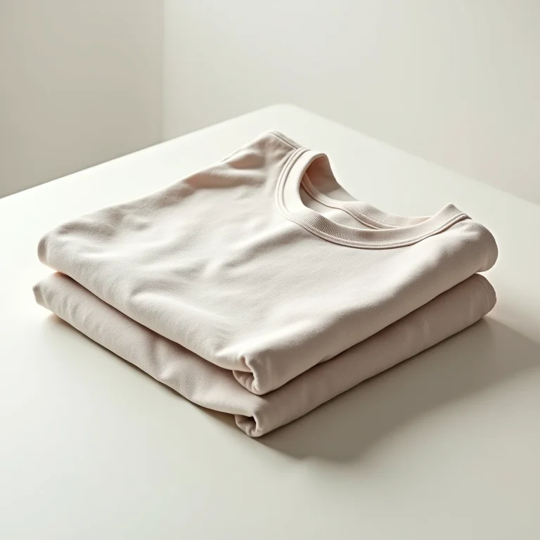 Superfície plana para dobrar roupas