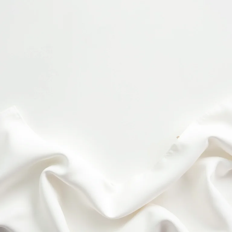 Texturas de diferentes tecidos brancos