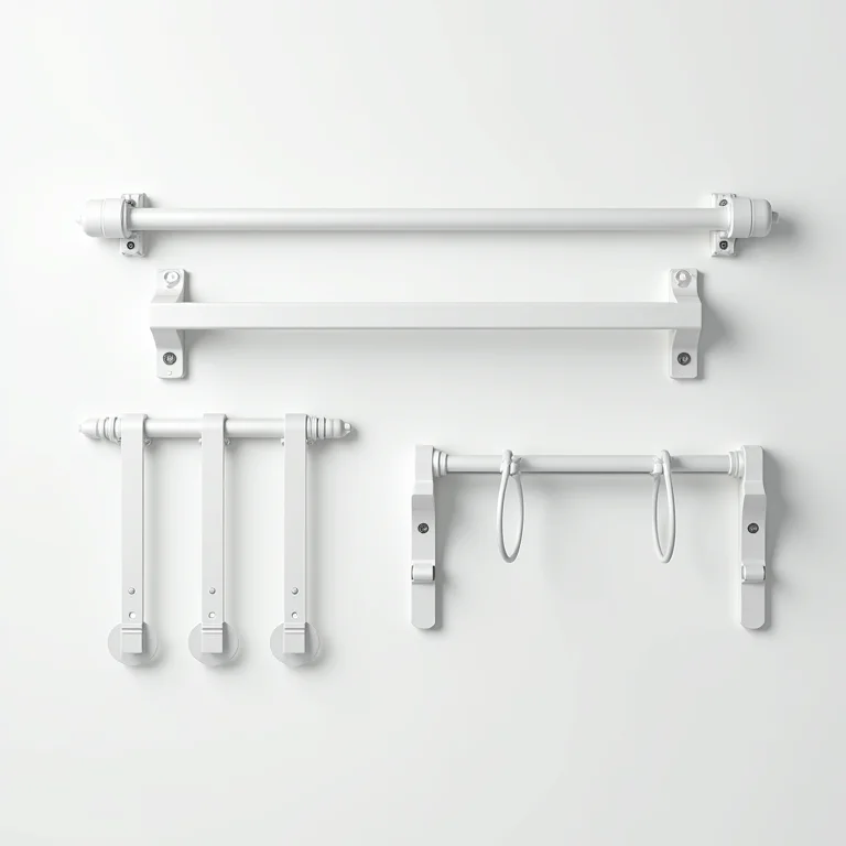 Tipos de cabideiro retrátil para lavanderia