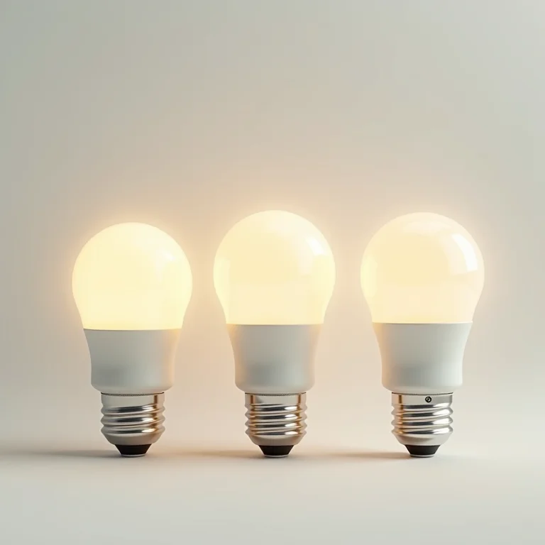 Tipos diferentes de lâmpadas para varais de luzes