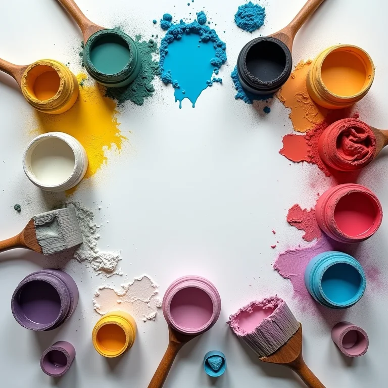 Tipos diferentes de tinta para renovar móveis