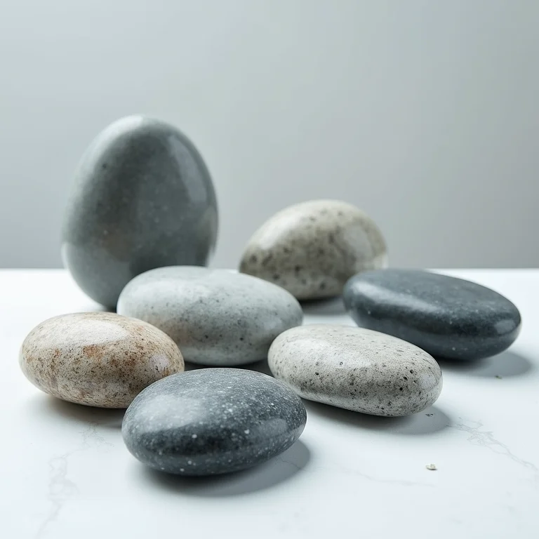 Variedade de pedras decorativas para diferentes estilos de decoração