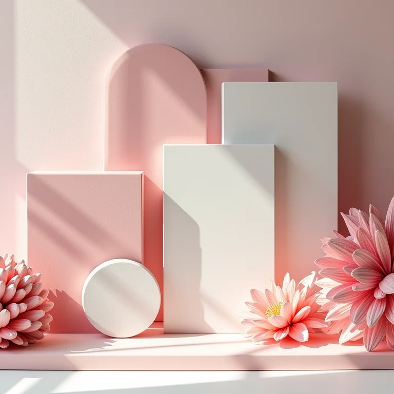 Variedade de tipos de placas de gesso 3D para decoração.